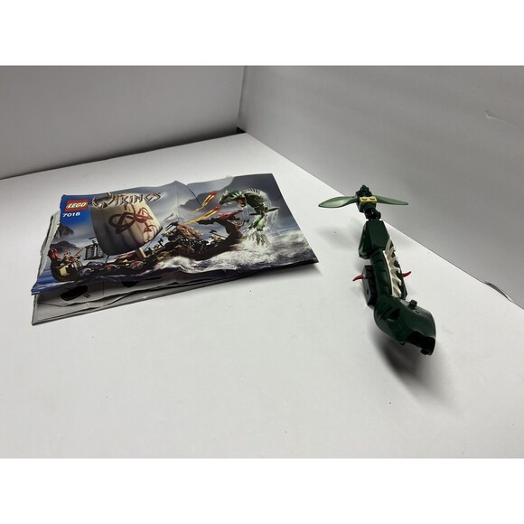 LEGO Other - LEGO Vikings 7018 : Midgard Serpent Pieces + Instructions Manual Only